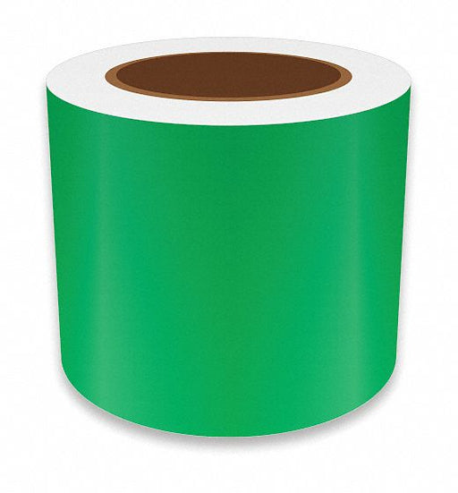J2298 ContinuousLabelStock Green Gloss 4inW
