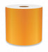 J1687 ContinuousLabelStock Orange Gloss 4inW