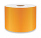 J1687 ContinuousLabelStock Orange Gloss 3inW