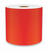 J1687 ContinuousLabelStock Red Gloss 4inW