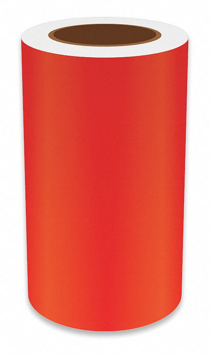 J2306 ContinuousLabelStock Red Gloss 8inW