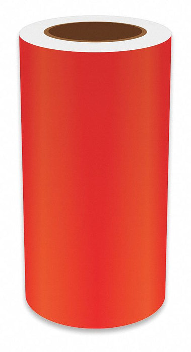 J2308 ContinuousLabelStock Red Gloss 9inW