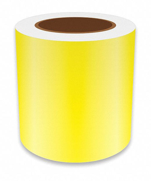 J2300 Label Tape Yellow 5in W For Mfr No VnM8