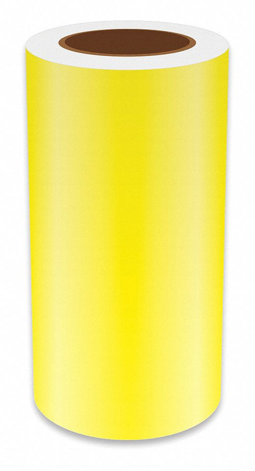 J2308 ContinuousLabelStock Yellow Gloss 9inW