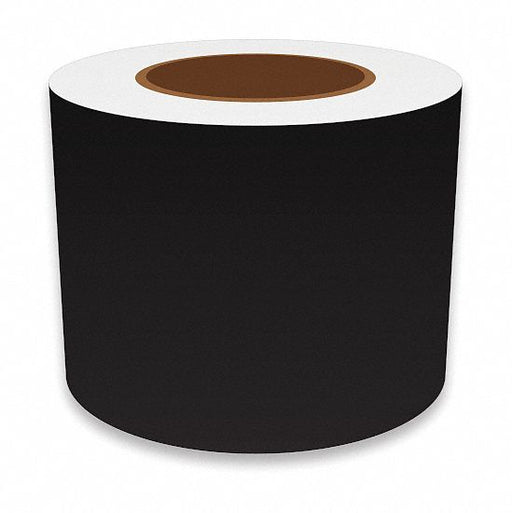 J2297 ContinuousLabelStock Black Gloss 4inW