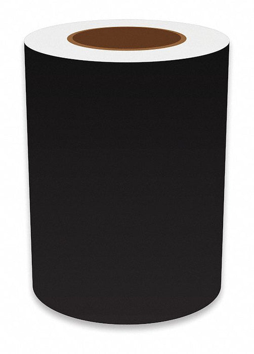 J2303 ContinuousLabelStock Black Gloss 7inW