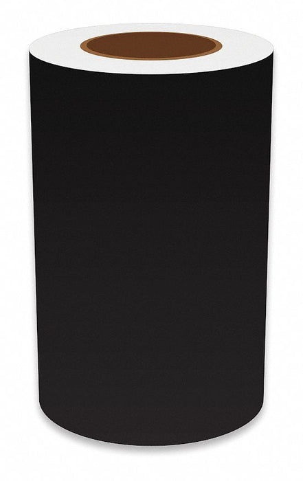 J2305 ContinuousLabelStock Black Gloss 8inW