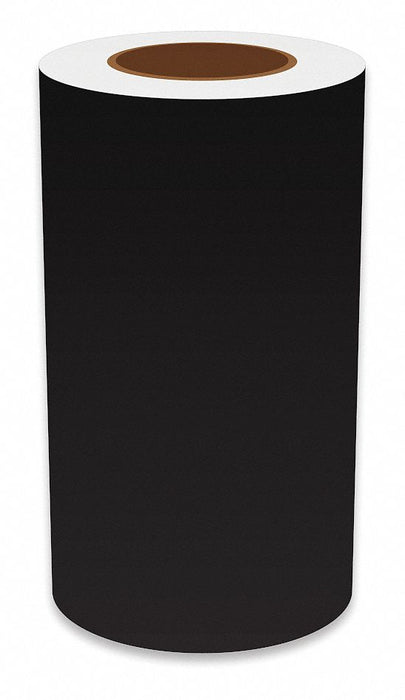 J2307 ContinuousLabelStock Black Gloss 9inW