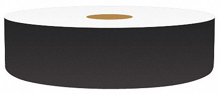 J2288 ContinuousLabelStock Black Gloss 1inW