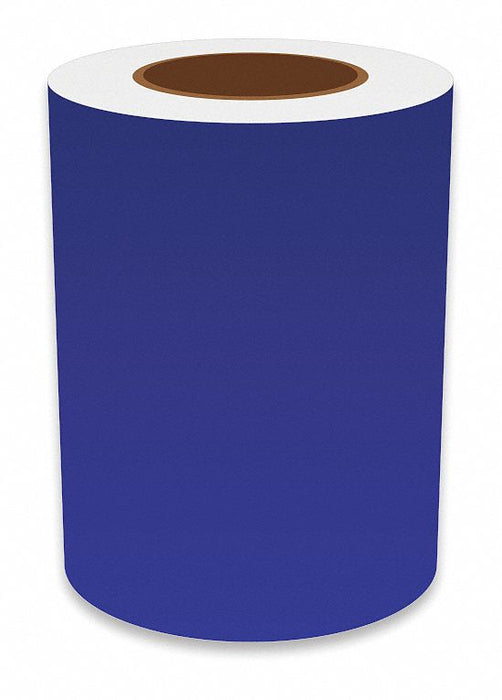 J2303 ContinuousLabelStock Blue Gloss 7inW