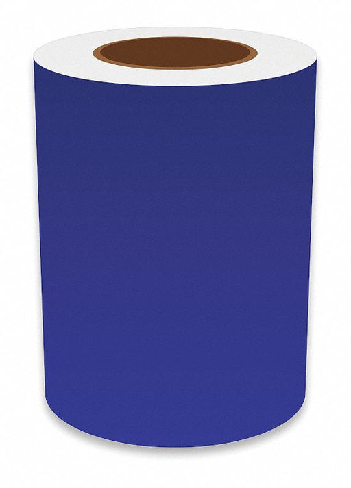 J2303 ContinuousLabelStock Blue Gloss 7inW