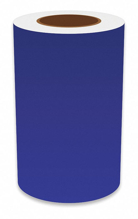 J2305 ContinuousLabelStock Blue Gloss 8inW