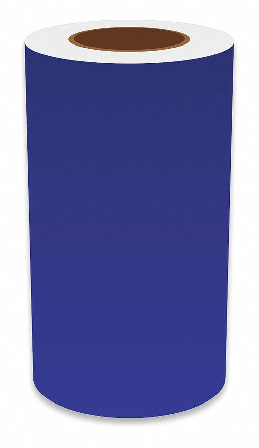 J2307 ContinuousLabelStock Blue Gloss 9inW