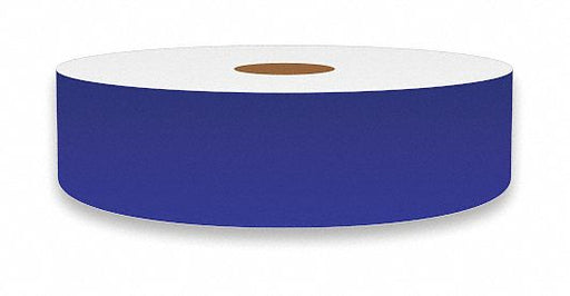 J2288 ContinuousLabelStock Blue Gloss 1inW