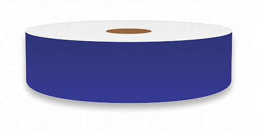 J2288 ContinuousLabelStock Blue Gloss 1inW