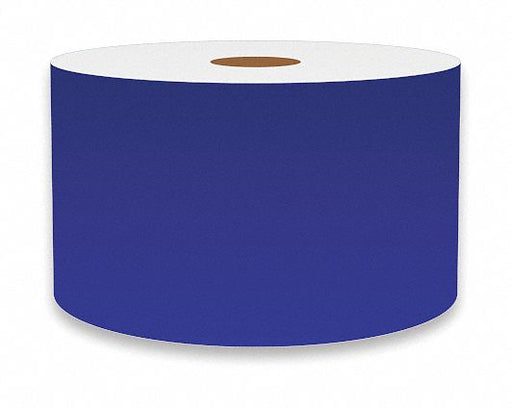 J2292 ContinuousLabelStock Blue Gloss 3inW