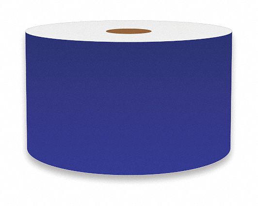 J2292 ContinuousLabelStock Blue Gloss 3inW