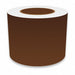 J2297 ContinuousLabelStock Brown Gloss 4inW
