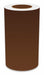 J2307 ContinuousLabelStock Brown Gloss 9inW