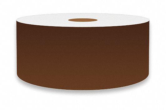 J2290 ContinuousLabelStock Brown Gloss 2inW