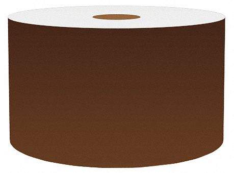 J2292 ContinuousLabelStock Brown Gloss 3inW