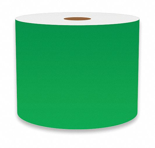 J2294 ContinuousLabelStock Green Gloss 4inW