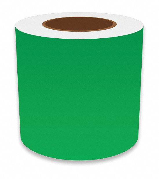 J2299 ContinuousLabelStock Green Gloss 5inW