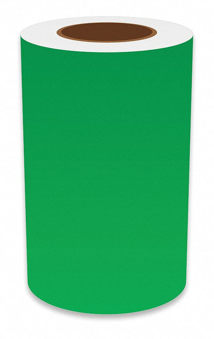 J2305 ContinuousLabelStock Green Gloss 8inW