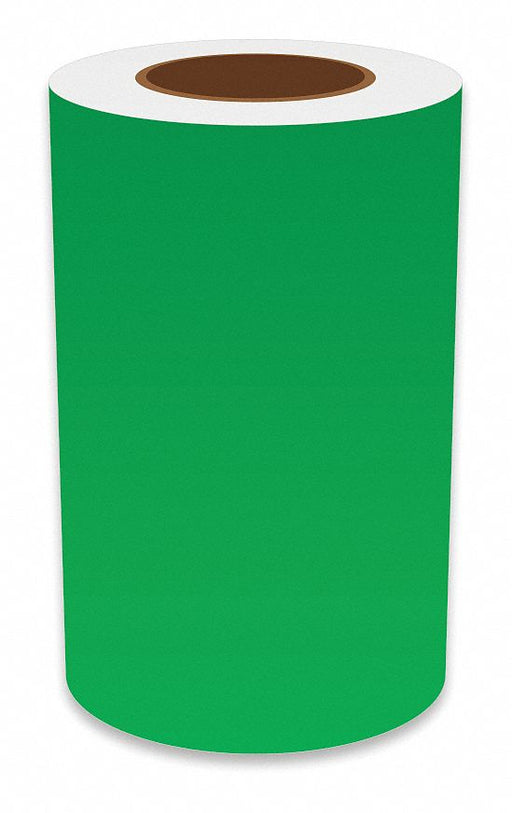 J2305 Label Tape Green 8in W For Mfr No VnM8