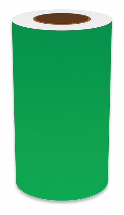 J2307 ContinuousLabelStock Green Gloss 9inW