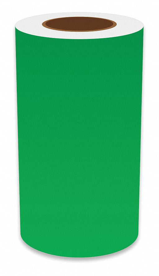 J2307 ContinuousLabelStock Green Gloss 9inW