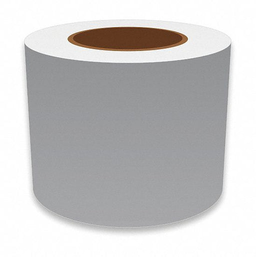 J2297 ContinuousLabelStock Gray Gloss 4inW