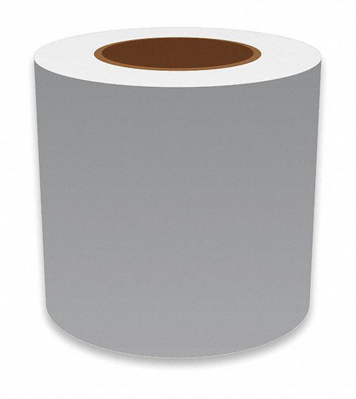 J2299 ContinuousLabelStock Gray Gloss 5inW