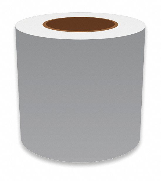 J2299 ContinuousLabelStock Gray Gloss 5inW