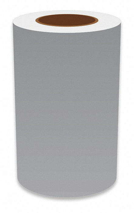 J2305 ContinuousLabelStock Gray Gloss 8inW