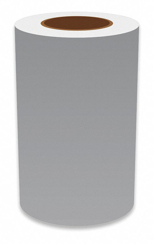 J2305 ContinuousLabelStock Gray Gloss 8inW