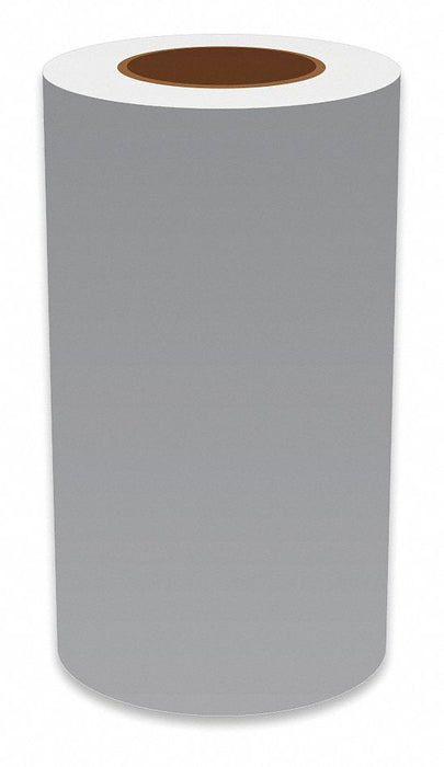 J2307 ContinuousLabelStock Gray Gloss 9inW