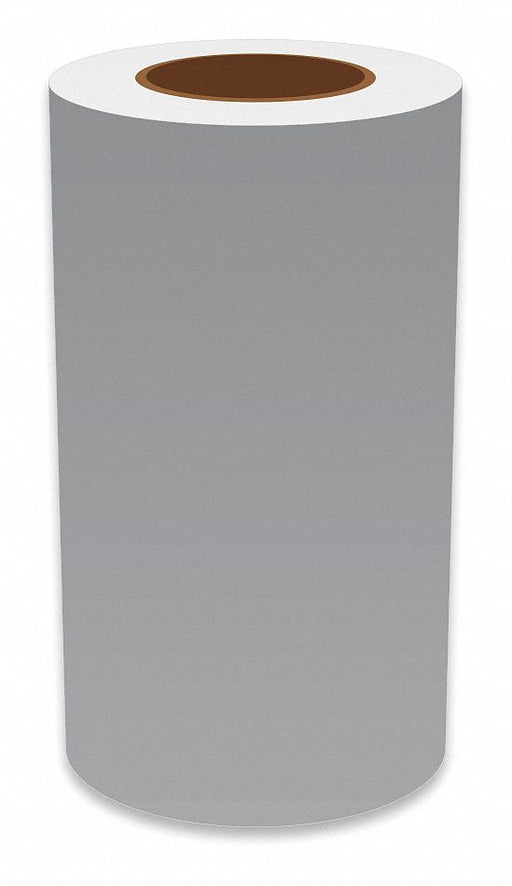 J2307 ContinuousLabelStock Gray Gloss 9inW