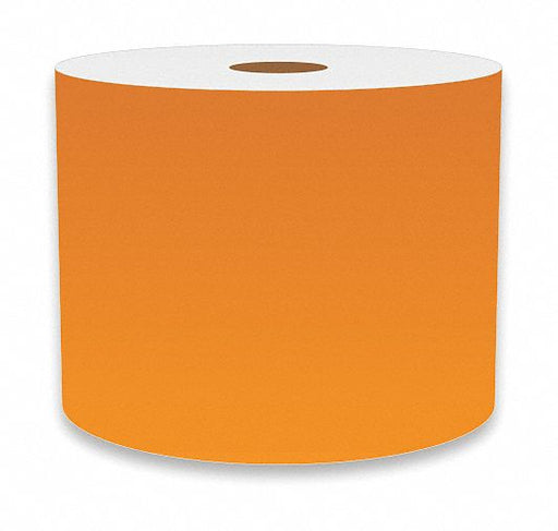 J2294 Label Tape Orange 4in W For Mfr No VnM4