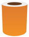 J2301 ContinuousLabelStock Orange Gloss 6inW