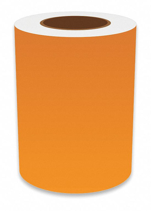 J2303 ContinuousLabelStock Orange Gloss 7inW