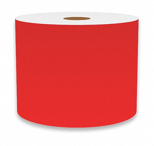 J2294 ContinuousLabelStock Red Gloss 4inW