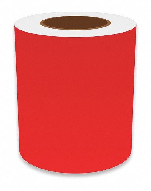 J2301 ContinuousLabelStock Red Gloss 6inW