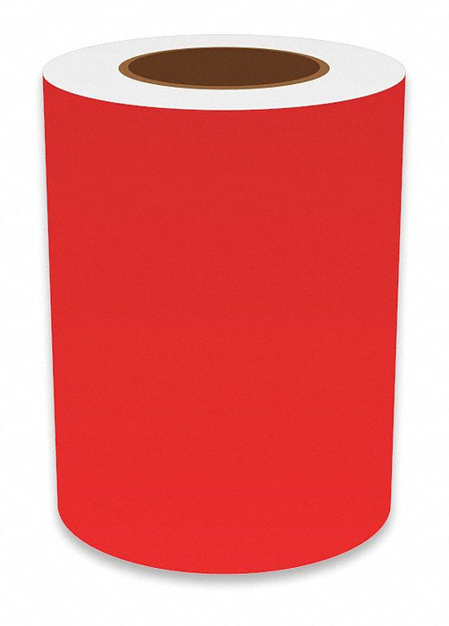 J2303 ContinuousLabelStock Red Gloss 7inW
