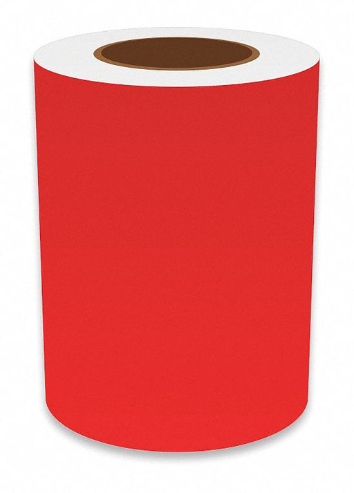 J2303 ContinuousLabelStock Red Gloss 7inW
