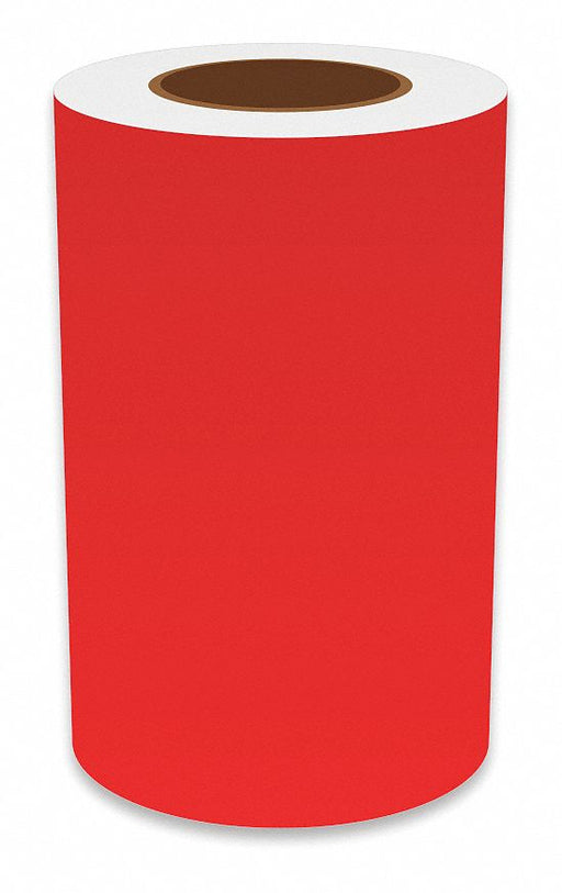 J2305 ContinuousLabelStock Red Gloss 8inW