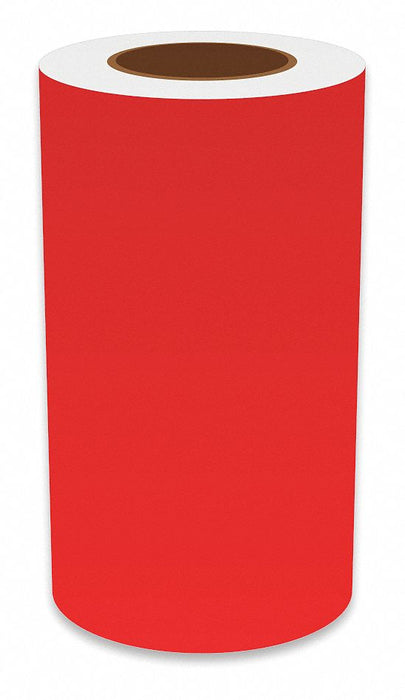 J2307 ContinuousLabelStock Red Gloss 9inW