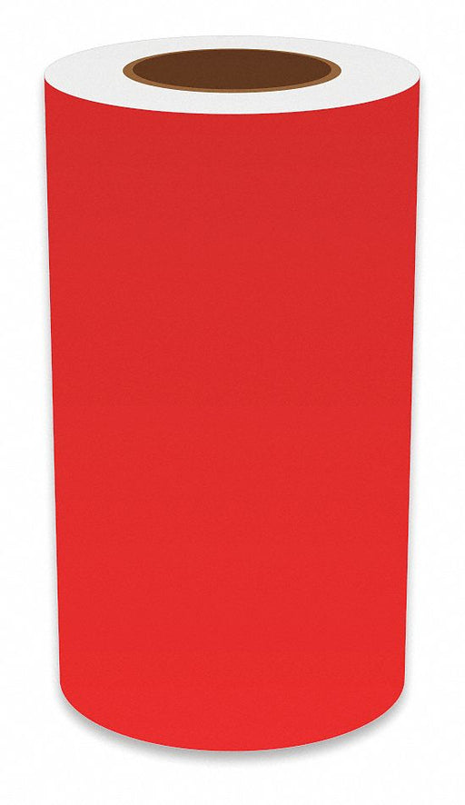 J2307 ContinuousLabelStock Red Gloss 9inW