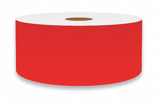 J2290 ContinuousLabelStock Red Gloss 2inW
