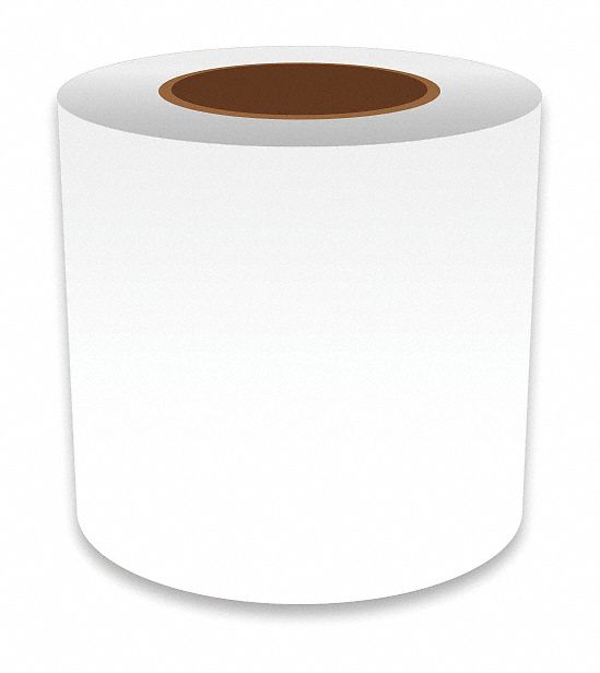 J2299 ContinuousLabelStock White Gloss 5inW
